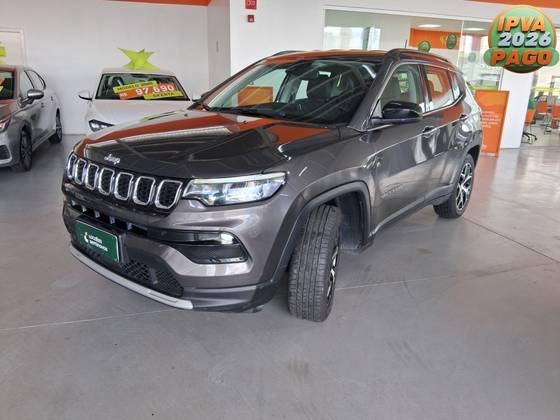 JEEP COMPASS 1.3 T270 TURBO FLEX LONGITUDE AT6
